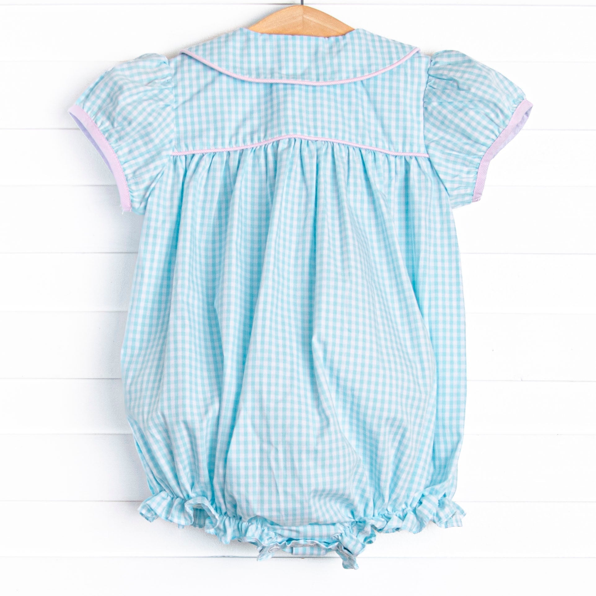 Brain Freeze Smocked Bubble, Blue