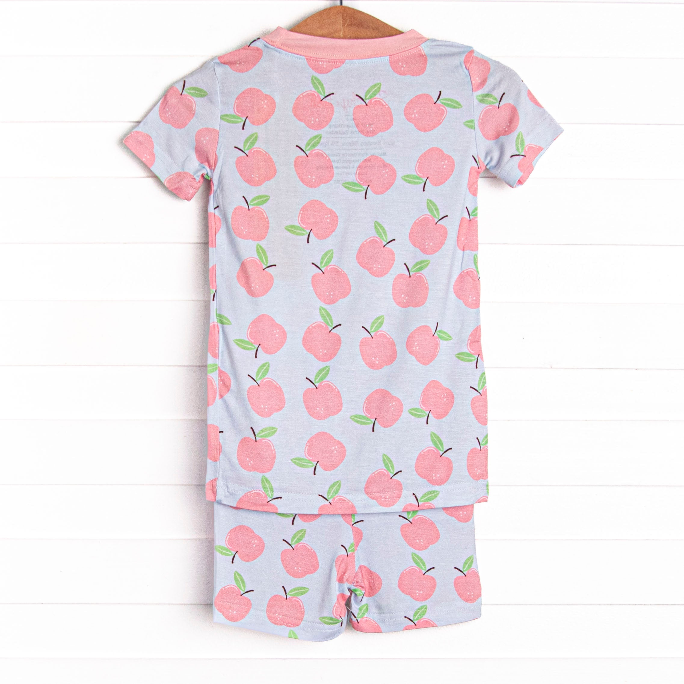 Pink Lady Picks Bamboo Pajama Short Set, Pink