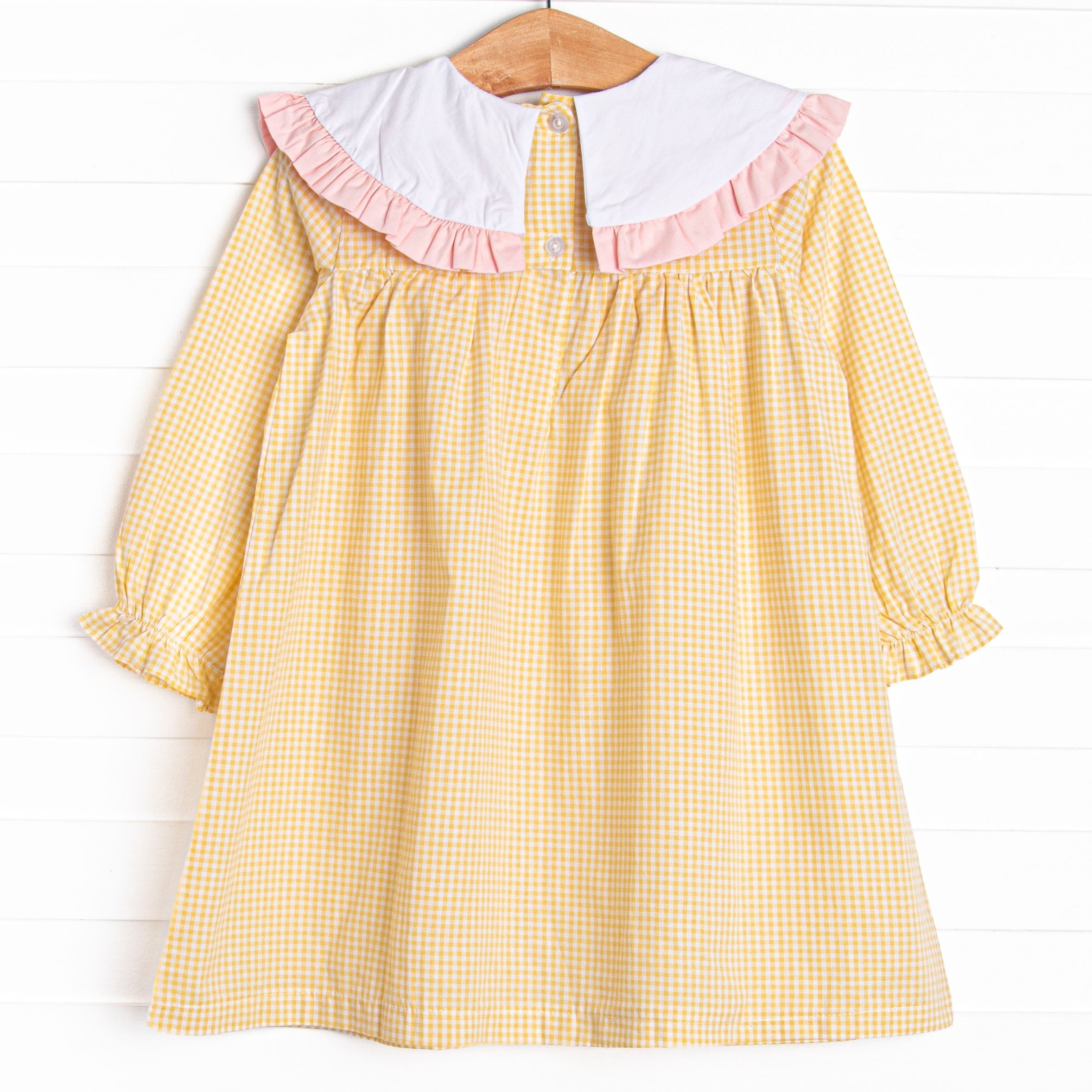 Peyton Long Sleeve Dress, Yellow