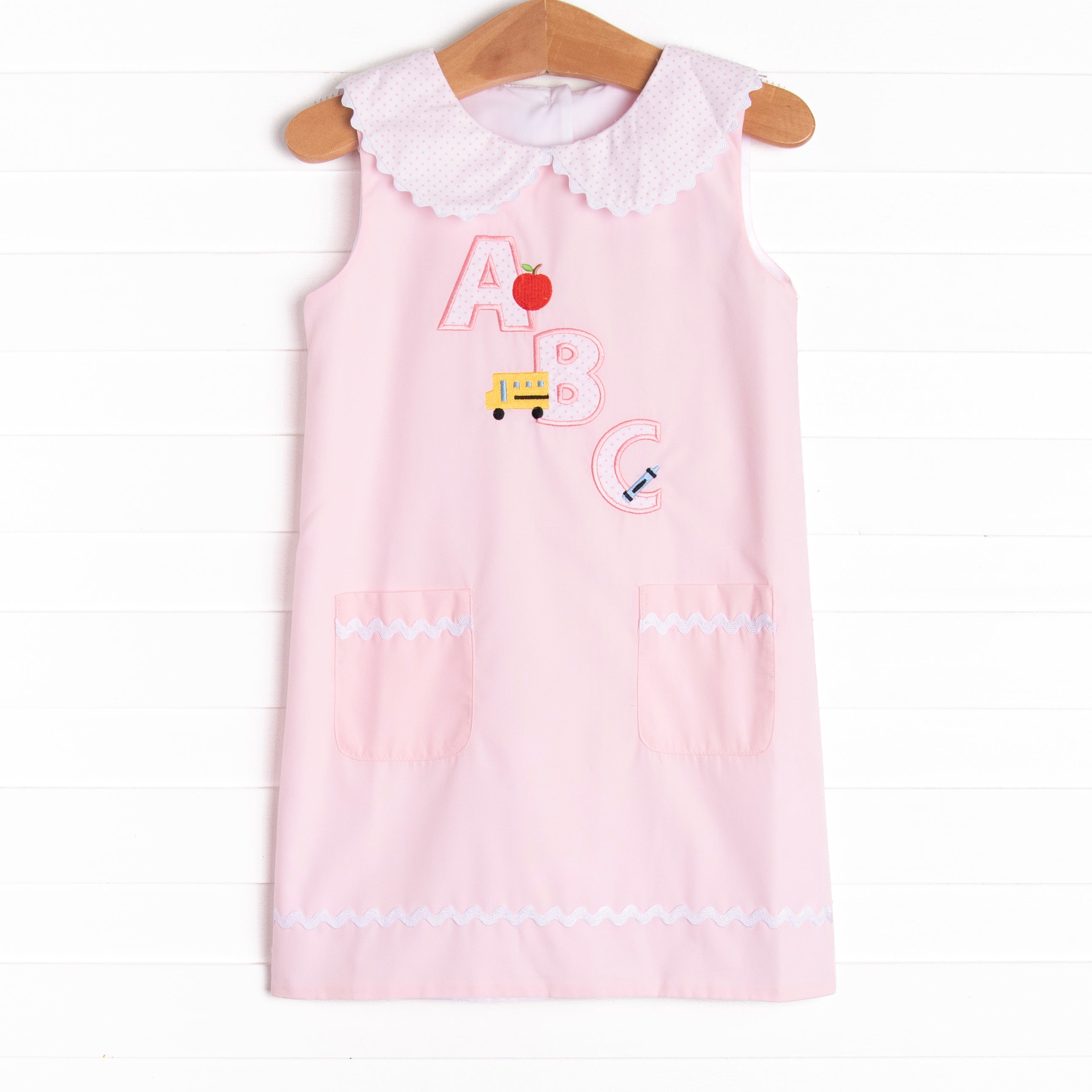 Sing With Me Applique Dress, Pink