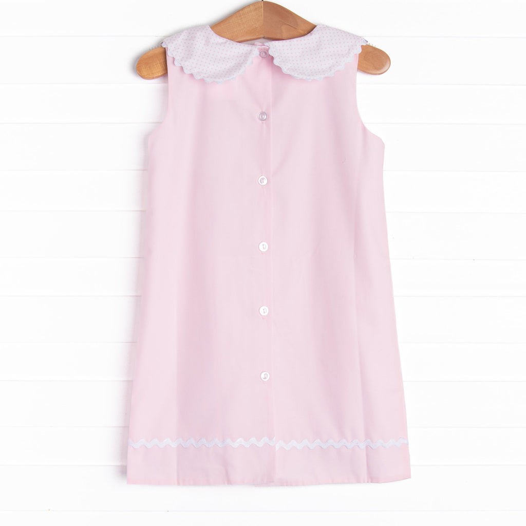 Sing With Me Applique Dress, Pink