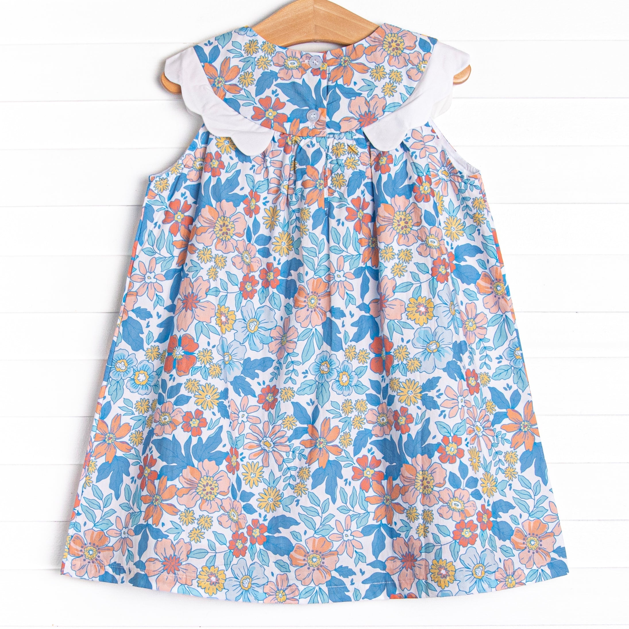 Dusk Till Daisy Dress, Blue