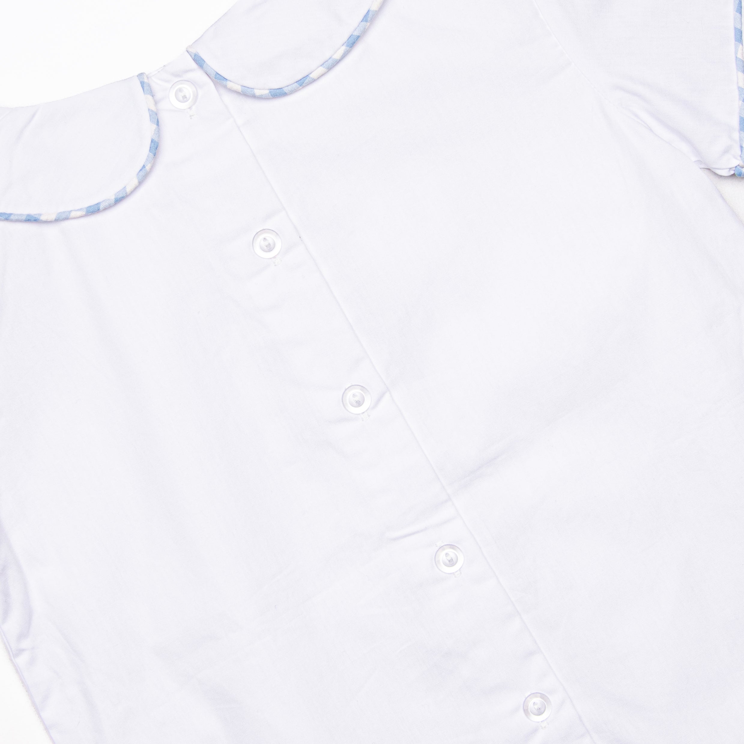 Autumn Days Embroidered Pant Set, Blue
