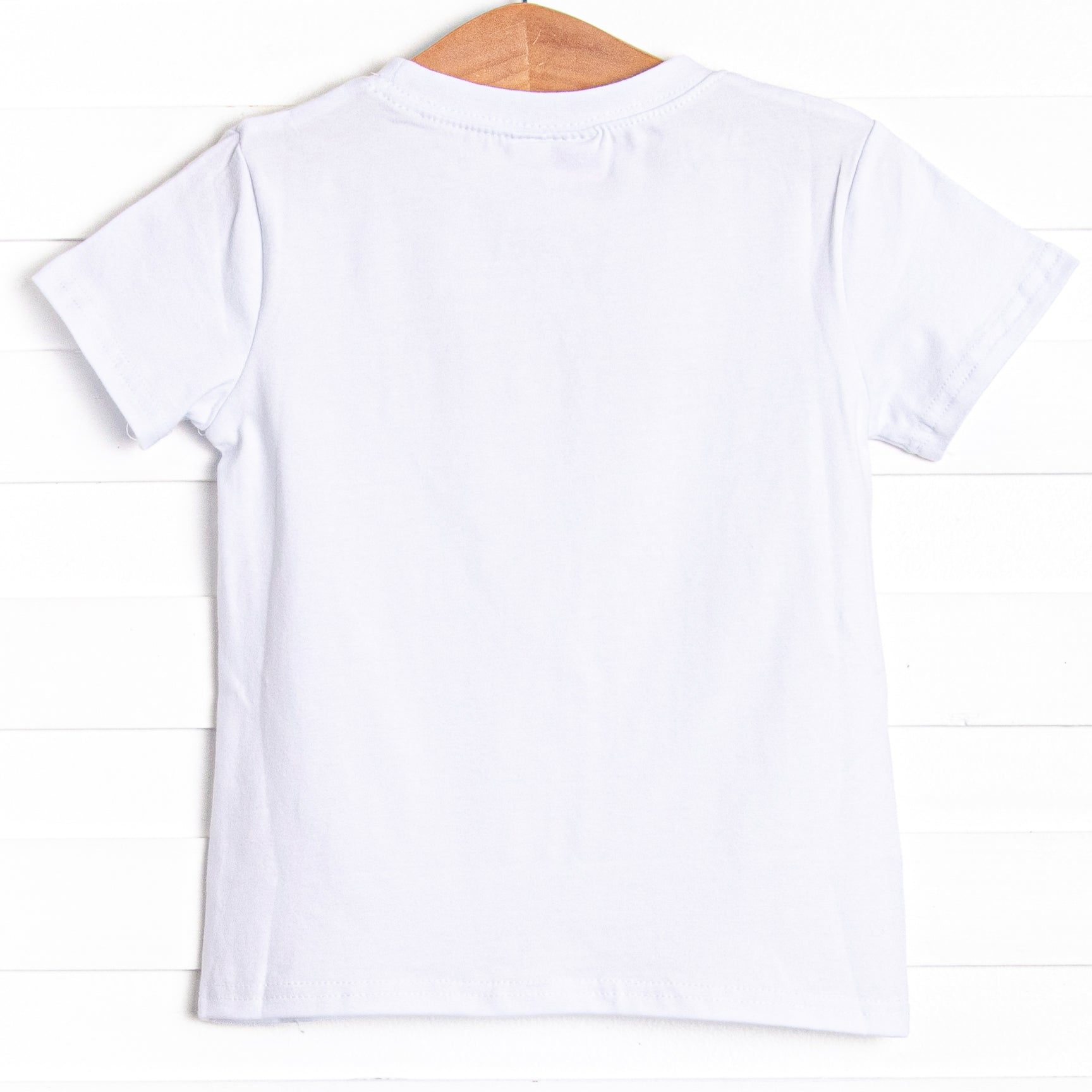 Go Fetch Applique Top, White