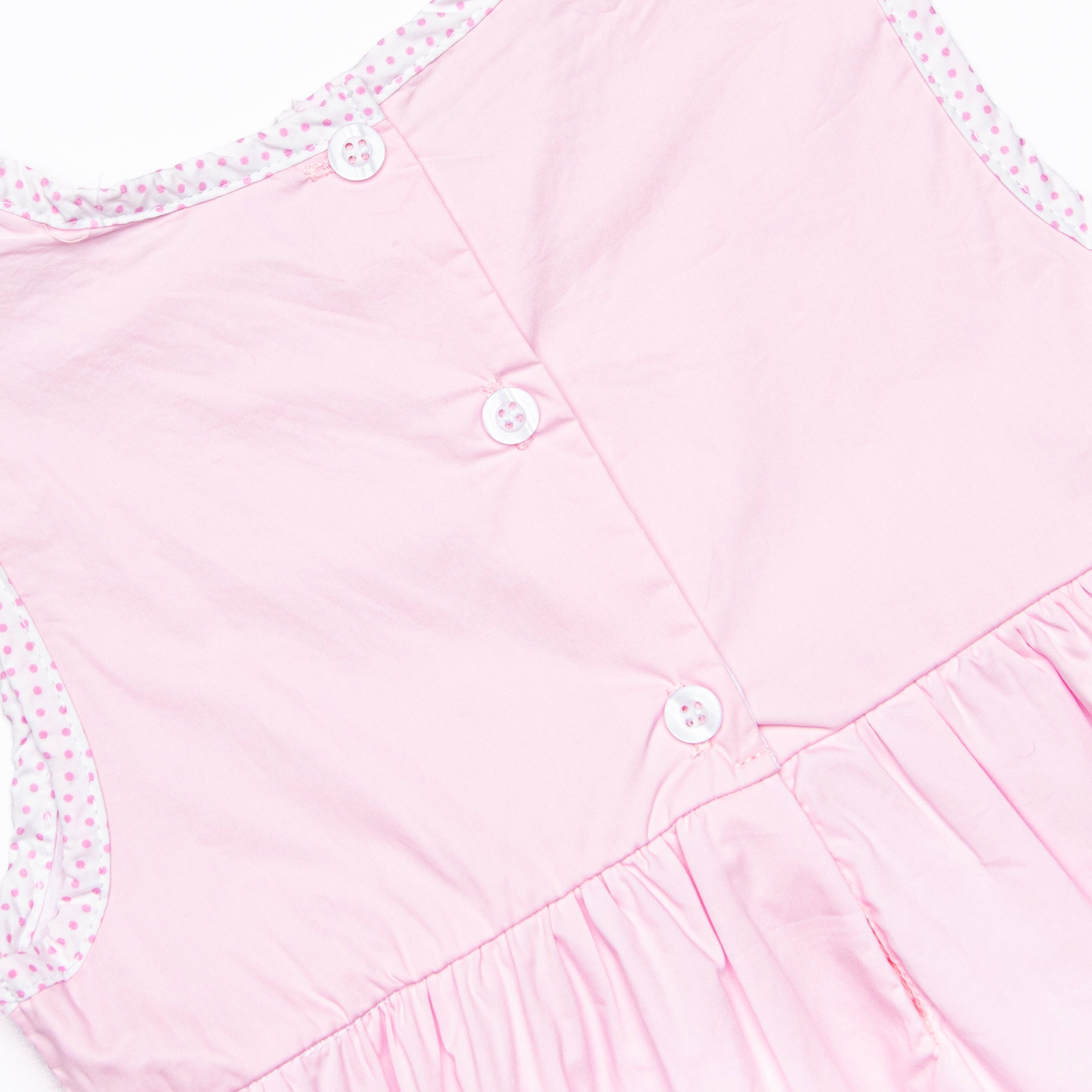 ABC Apple Applique Dress, Pink
