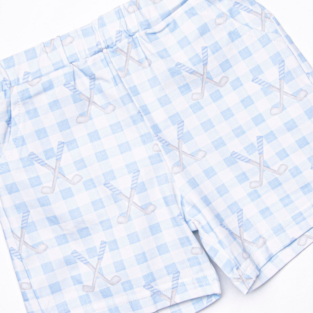 Country Club Caddy Short Set, Blue